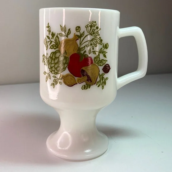 Vintage | Dining | Vintage Corning Ware Spice Of Life Pedestal Coffee Mug  55 Tall | Poshmark
